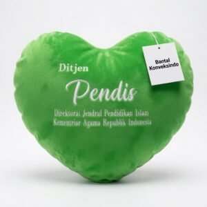 Konveksi bantal custom produksi Bantal Konveksindo untuk souvenir, merchandise, promosi, dan perusahaan.