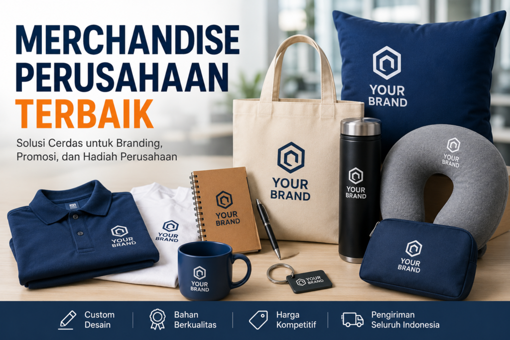 Merchandise Perusahaan Terbaik Produksi Bantal Konveksindo