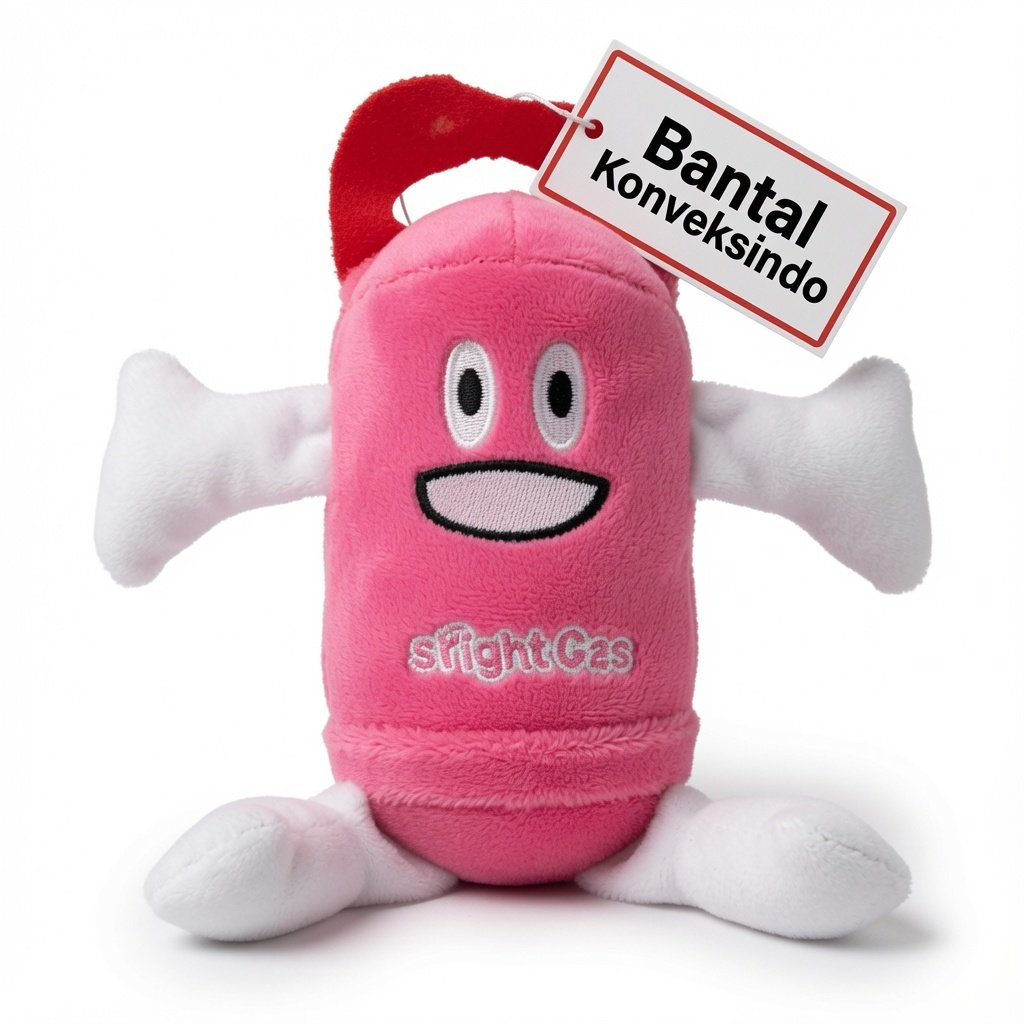 Pabrik boneka custom produksi Bantal Konveksindo untuk maskot perusahaan, merchandise, dan souvenir.