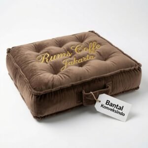 Souvenir seminar custom produksi Bantal Konveksindo untuk perusahaan, kampus, workshop, dan pelatihan.