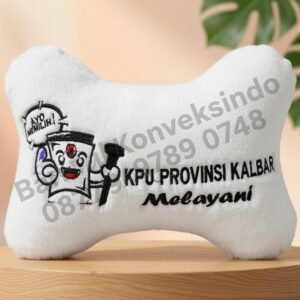 Bantal Mobil Custom Bordir dan Printing Produksi Bantal Konveksindo Bekasi