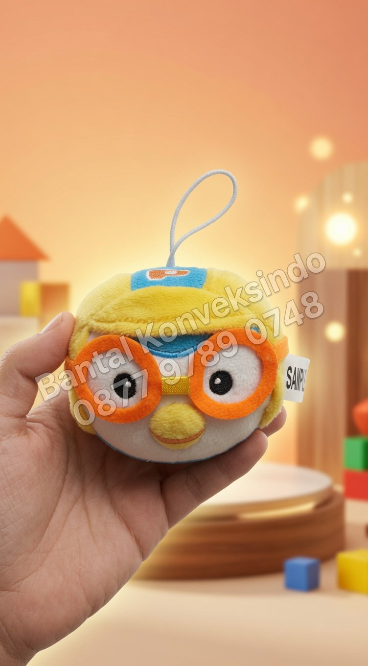 Gantungan Kunci Bantal Custom Bordir dan Printing Produksi Bantal Konveksindo Bekasi
