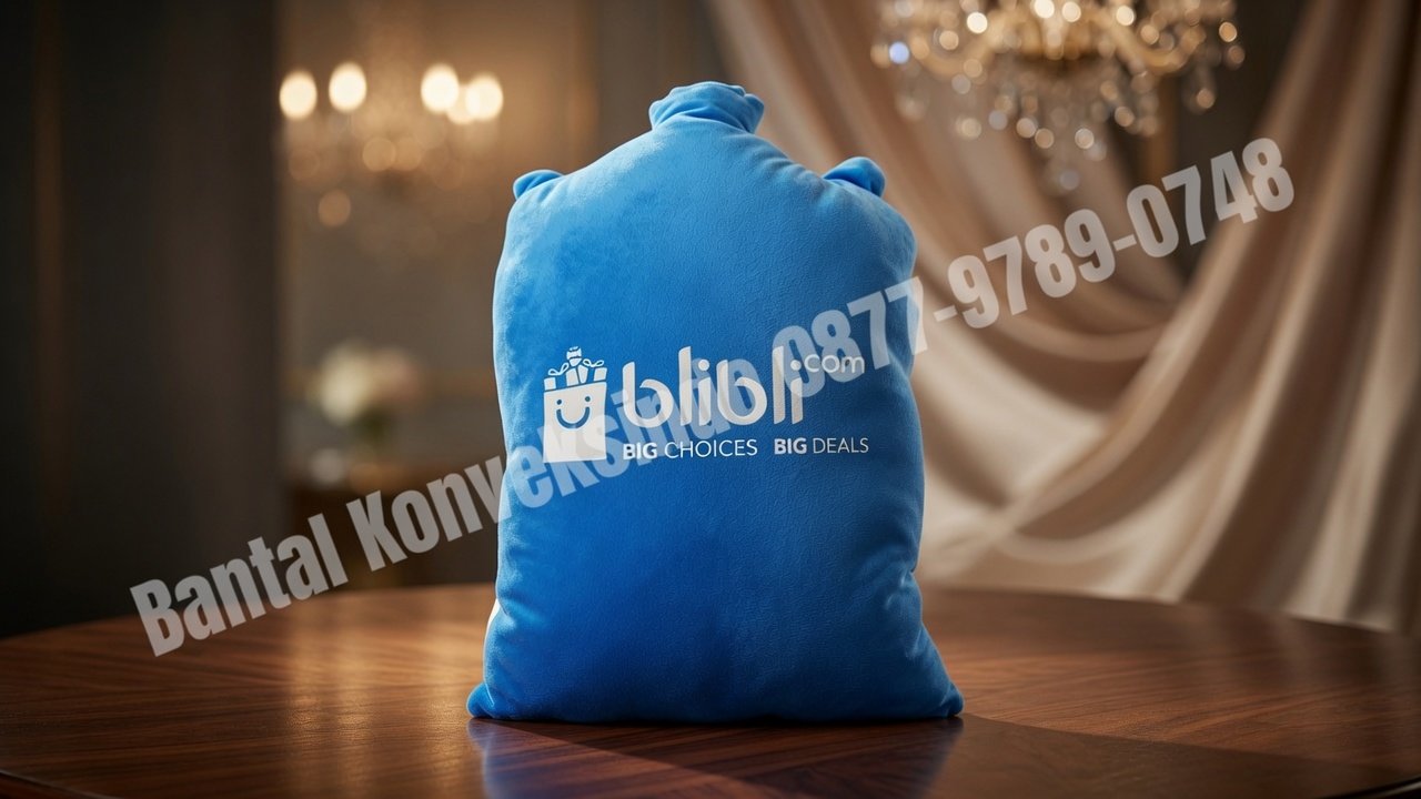 Souvenir Bantal Promosi Bantal Custom BliBli
